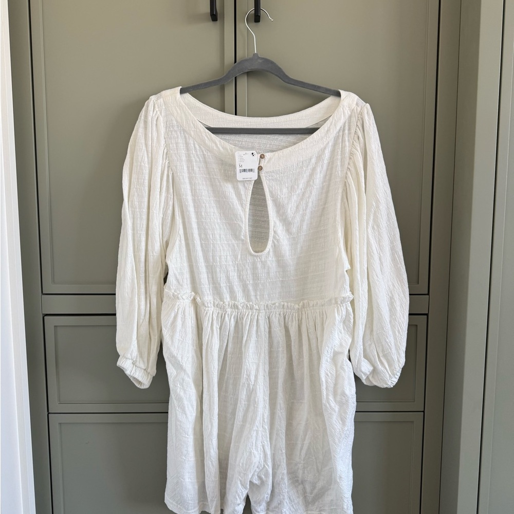 Free People beachy romper NWT